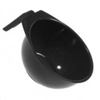 Миска для краски Черная с ручкой. SIBEL 1\10