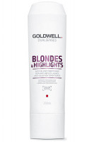 Кондиционер против желтизны волос - Goldwell Dualsenses Blondes &amp; Highlights Anti - Brassiness Conditioner 200 мл