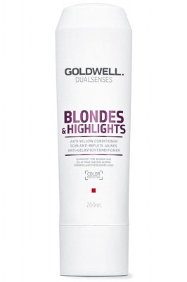 Кондиционер против желтизны волос - Goldwell Dualsenses Blondes & Highlights Anti-Brassiness Conditioner 200 мл