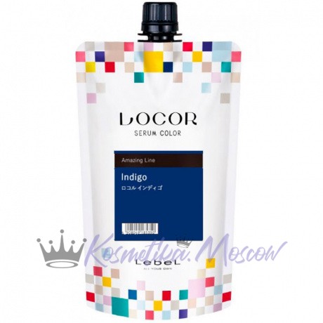 Оттеночный краситель - уход (Индиго) - Lebel Locor Serum Color Indigo