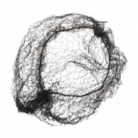 Сеточка DEWAL для прически, черная 2 шт/уп