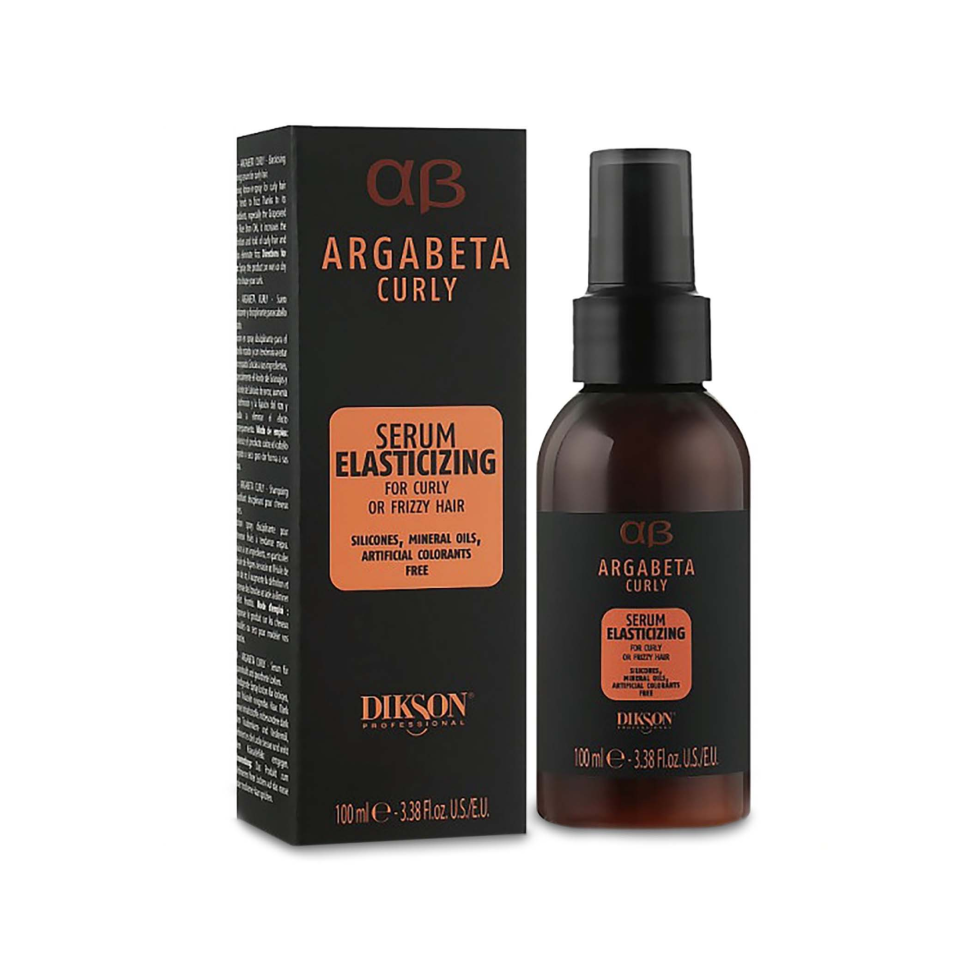 DIKSON ARGABETA CURLY SERUM ELASTICIZING Сыворотка несмываемая для кудрявых волос 100 мл