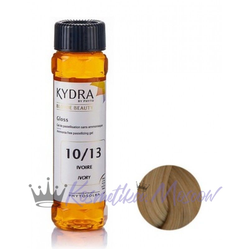 KYDRA 10/13 IVORY BLONDE BEAUTY Gloss Ammonia free pastellizing gel Гель для пастелизации с маслом хлопка