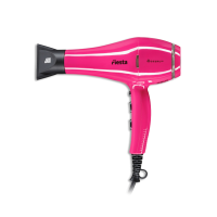 Фен DEWAL FIESTA, фуксия, 2600Вт, ионизация, светодиод, 2нас+1дифф+ 2фильтра, провод 3м