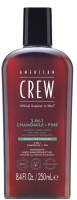 American Crew CHAMOMILE + PINE 3 in 1 Шампунь, Кондиционер и Гель для душа Ромашка и сосна 250 мл