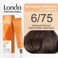 6/75 Тёмный блондин коричнево-красный - Londacolor Интенсивное Тонирование 60 мл