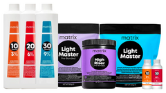 Кремы-оксиданты и Обесцвечивающие средства Light Master