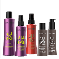 All In One — Линия для экспресс-ухода, омоложения волос и кожи. Уход за бородой